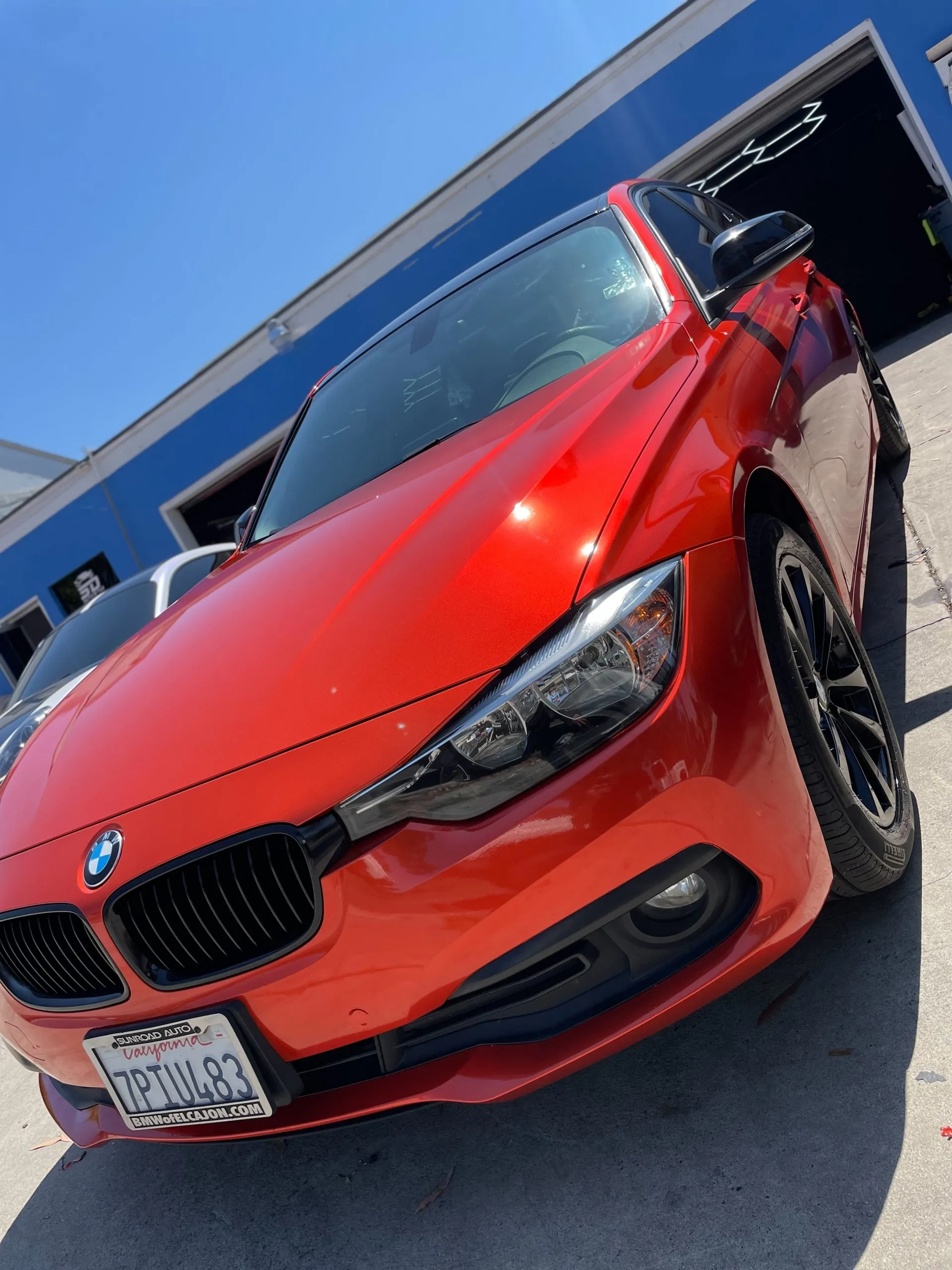 San Diego car wrap and window tint project